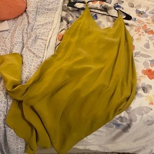 Mustard Yellow Long Zara Dress